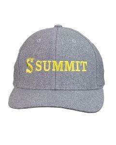 Summit Melange Snapback Cap - front view