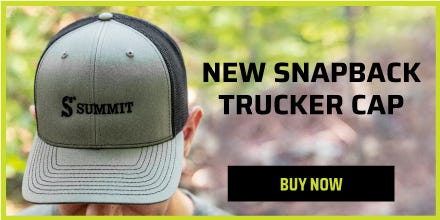 Summit Adjustable Snapback Trucker Cap